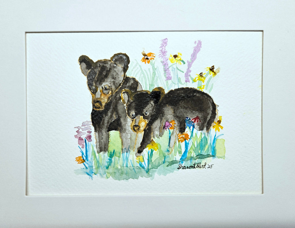 Moose Watercolor Wax Resist