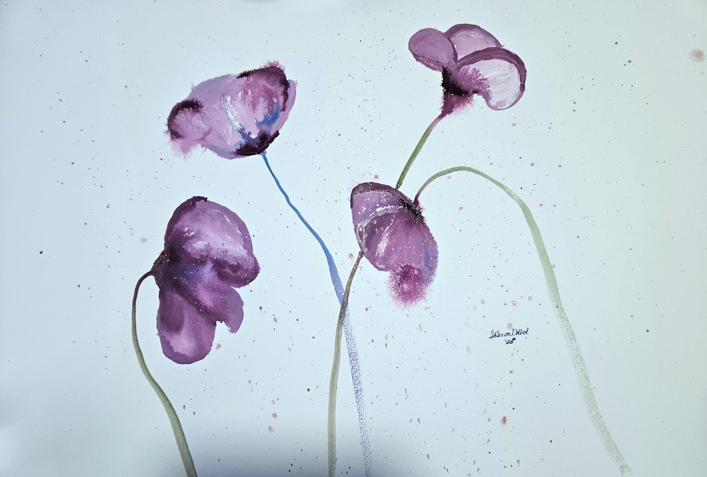 Moose Watercolor Wax Resist