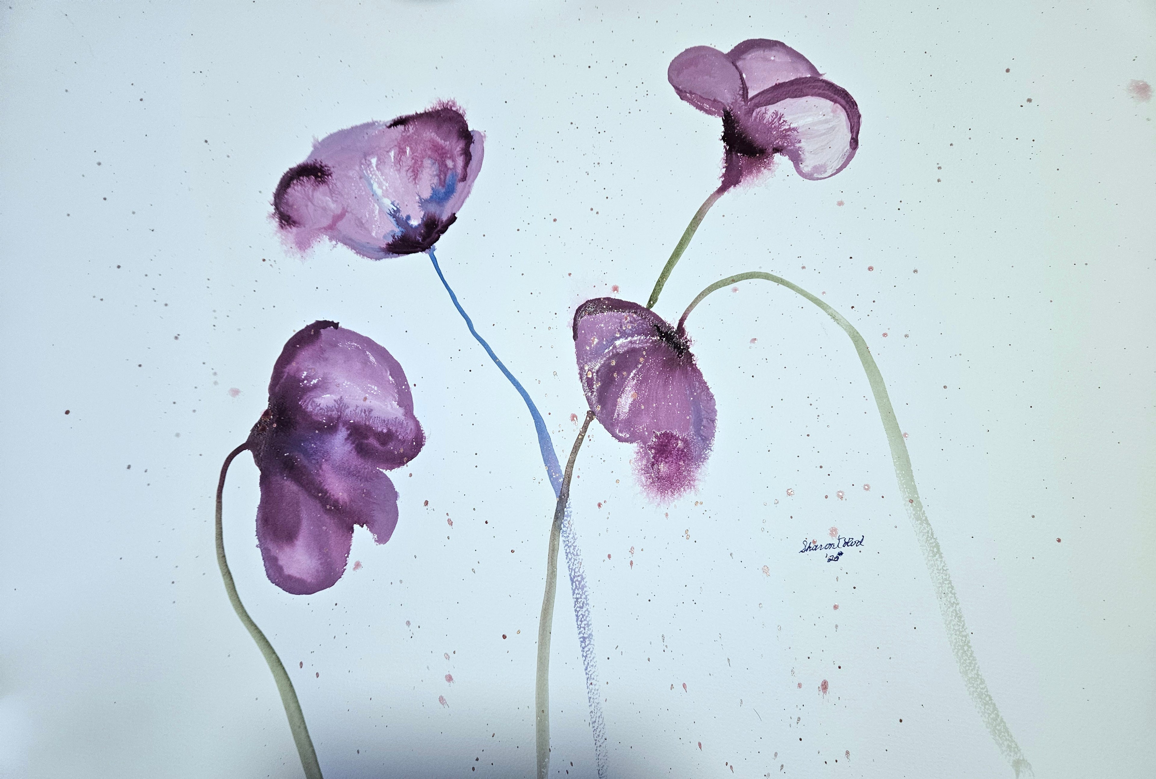 Moose Watercolor Wax Resist