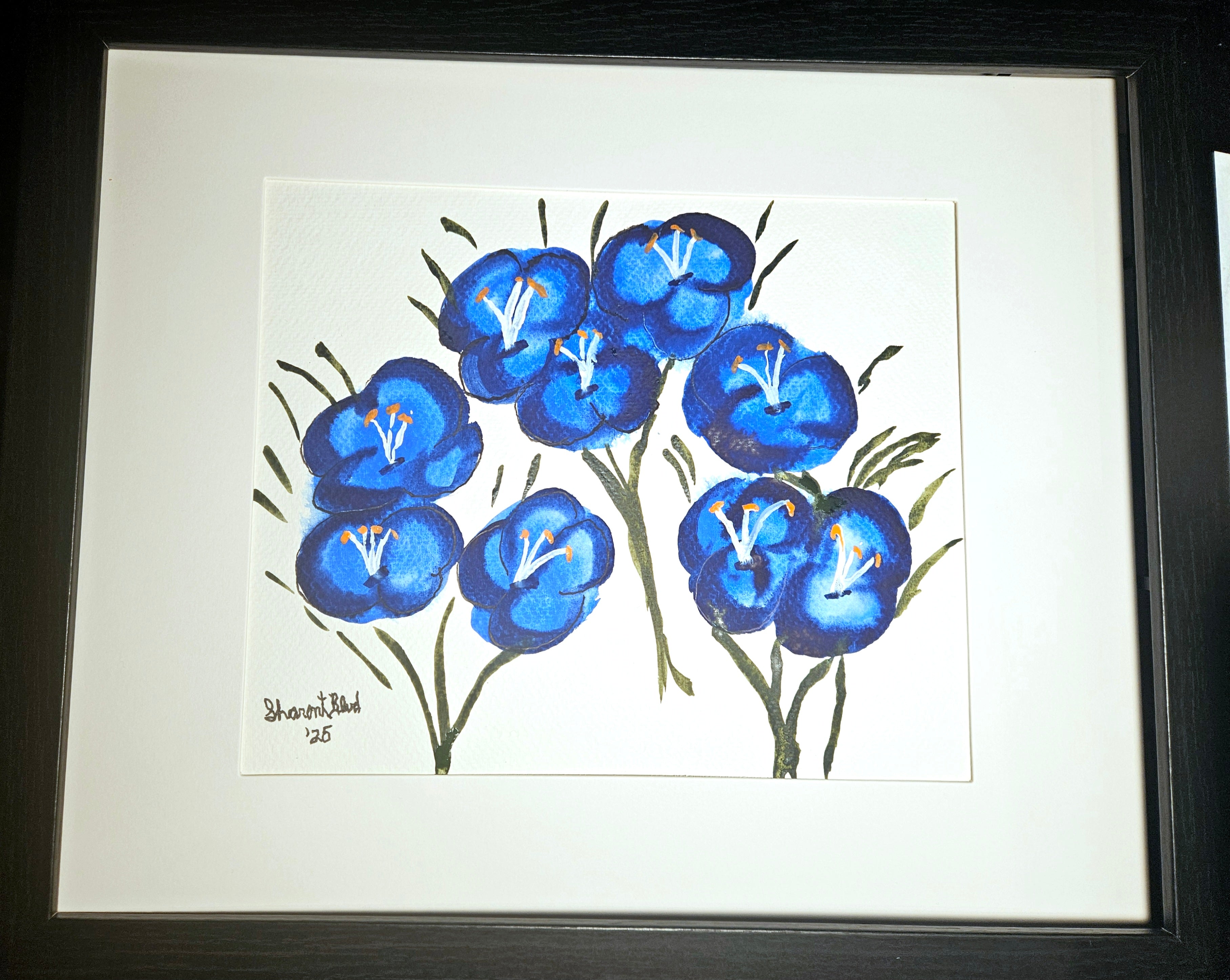 Brilliant Blue Flowers