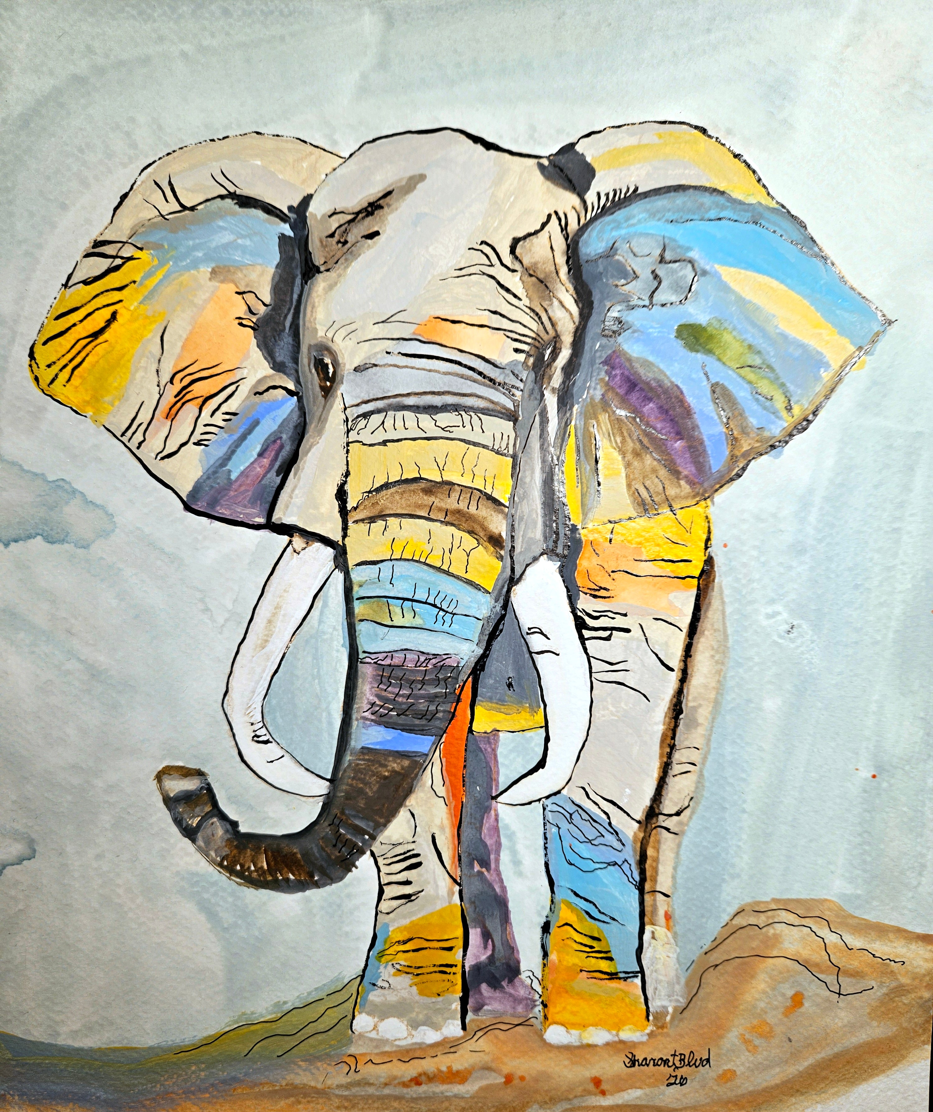 Elephant. Fan the Flame