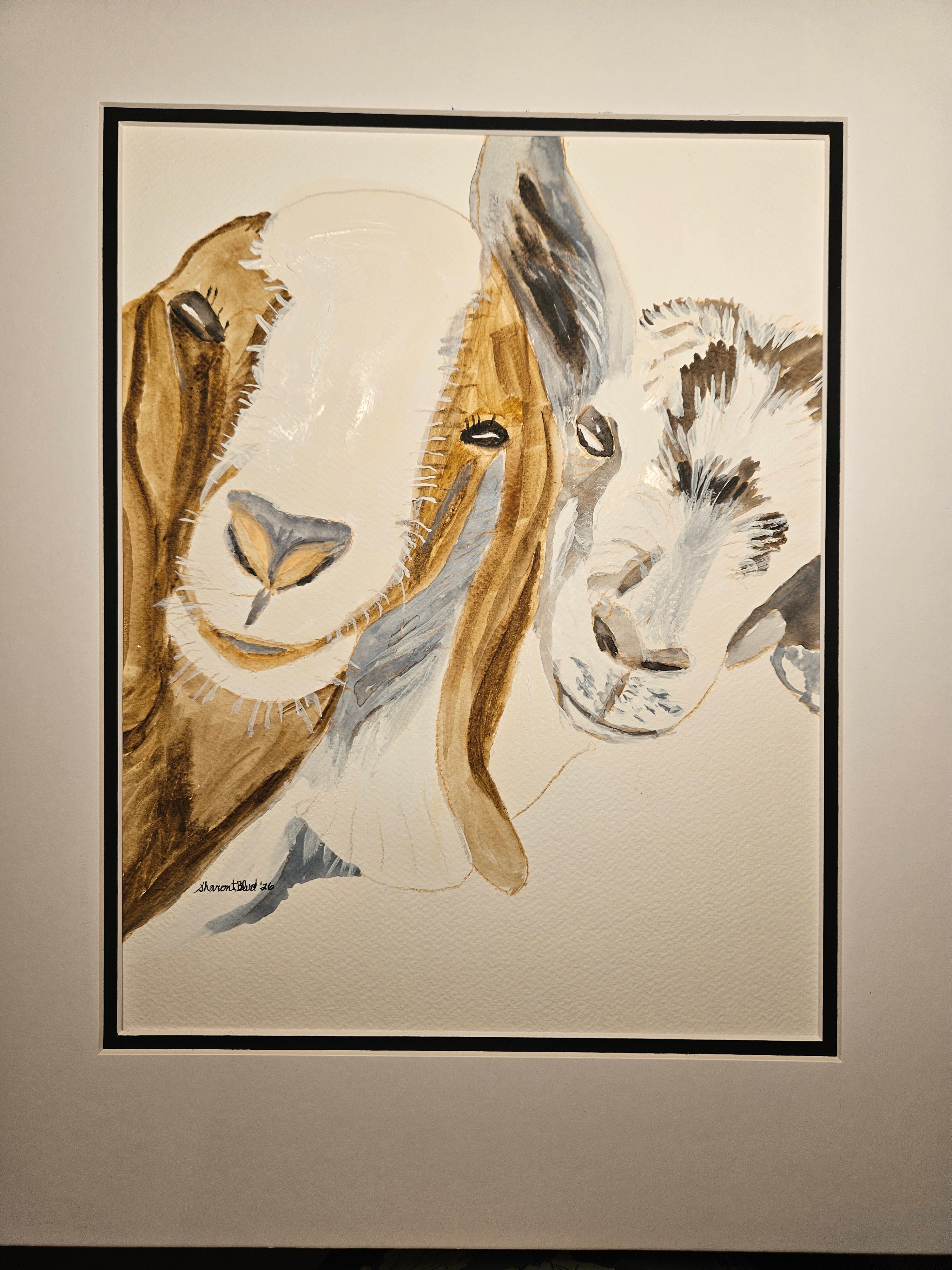 Two goats Happy is as Happy does